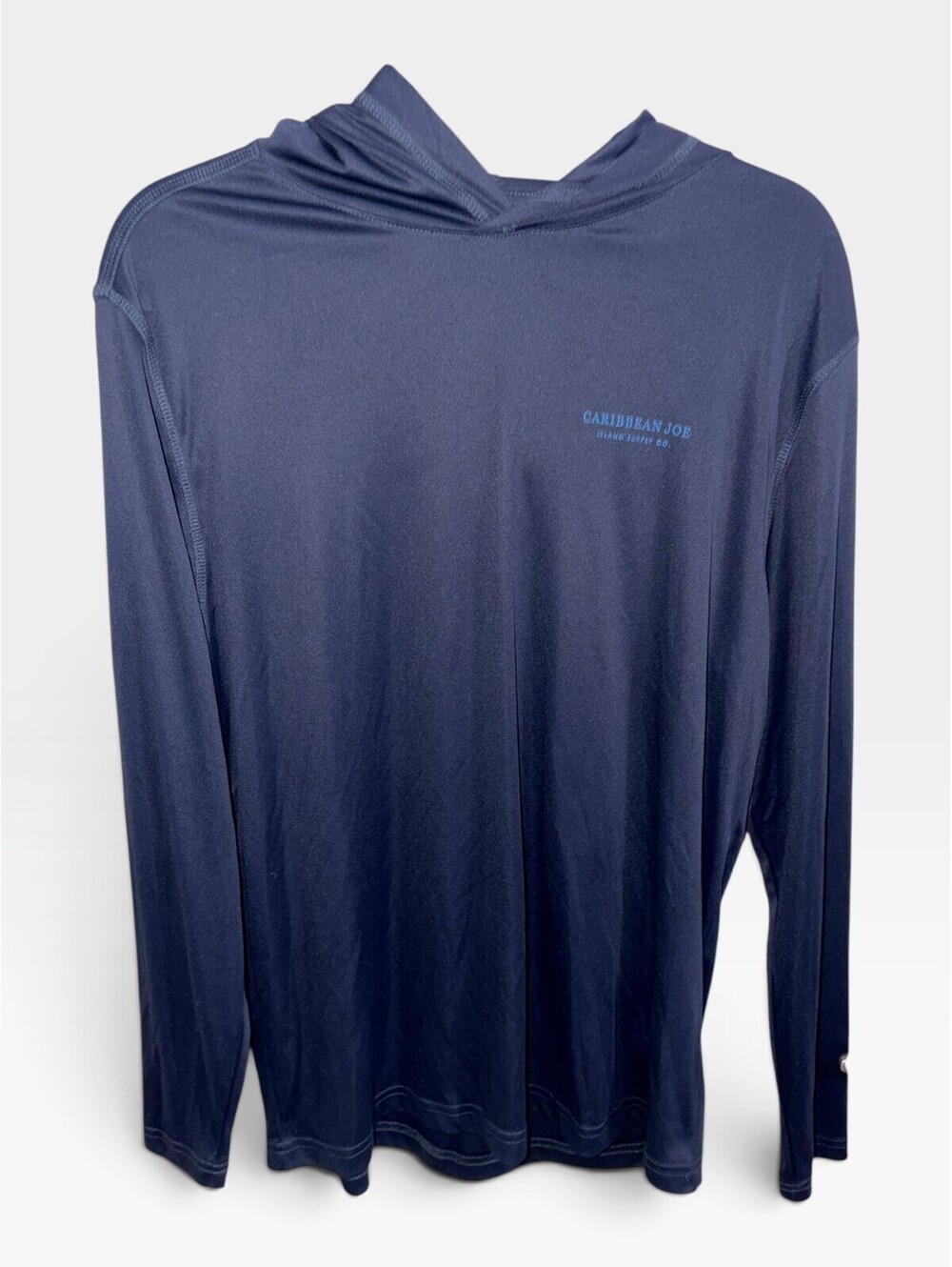 Men's Caribbean Joe Hoodie Navy size Medium
